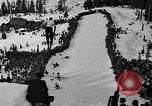 Image of Pacific Northwest Ski Jumping Championship Oregon Mount Hood USA, 1935, second 36 stock footage video 65675055048