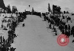 Image of Pacific Northwest Ski Jumping Championship Oregon Mount Hood USA, 1935, second 37 stock footage video 65675055048
