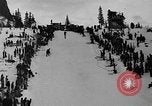 Image of Pacific Northwest Ski Jumping Championship Oregon Mount Hood USA, 1935, second 38 stock footage video 65675055048