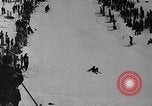 Image of Pacific Northwest Ski Jumping Championship Oregon Mount Hood USA, 1935, second 40 stock footage video 65675055048