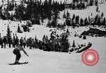 Image of Pacific Northwest Ski Jumping Championship Oregon Mount Hood USA, 1935, second 41 stock footage video 65675055048