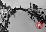 Image of Pacific Northwest Ski Jumping Championship Oregon Mount Hood USA, 1935, second 55 stock footage video 65675055048