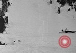 Image of Pacific Northwest Ski Jumping Championship Oregon Mount Hood USA, 1935, second 60 stock footage video 65675055048
