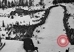 Image of Pacific Northwest Ski Jumping Championship Oregon Mount Hood USA, 1935, second 61 stock footage video 65675055048