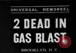 Image of gas blast Brooklyn New York City USA, 1935, second 1 stock footage video 65675055049