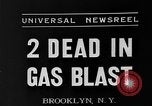 Image of gas blast Brooklyn New York City USA, 1935, second 3 stock footage video 65675055049