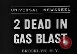 Image of gas blast Brooklyn New York City USA, 1935, second 5 stock footage video 65675055049
