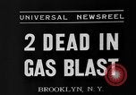 Image of gas blast Brooklyn New York City USA, 1935, second 7 stock footage video 65675055049
