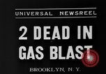 Image of gas blast Brooklyn New York City USA, 1935, second 8 stock footage video 65675055049