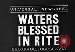 Immagine di Acqua Benedetta Belgrado Iugoslavia, 1935, secondo 4 filmato di repertorio 65675055053