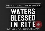 Immagine di Acqua Benedetta Belgrado Iugoslavia, 1935, secondo 7 filmato di repertorio 65675055053