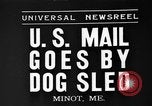 Immagine di Mail in cane slitta trainata Minot Maine USA, 1935, secondo 1 filmato di repertorio 65675055056