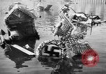 Image of American and Russian troops Germany River Elbe, 1945, second 3 stock footage video 65675055064