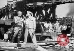 Image of American and Russian troops Germany River Elbe, 1945, second 6 stock footage video 65675055064
