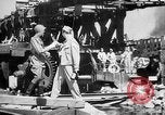 Image of American and Russian troops Germany River Elbe, 1945, second 7 stock footage video 65675055064
