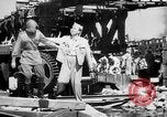 Image of American and Russian troops Germany River Elbe, 1945, second 10 stock footage video 65675055064