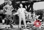 Image of American and Russian troops Germany River Elbe, 1945, second 16 stock footage video 65675055064