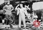 Image of American and Russian troops Germany River Elbe, 1945, second 18 stock footage video 65675055064