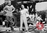 Image of American and Russian troops Germany River Elbe, 1945, second 19 stock footage video 65675055064