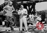 Image of American and Russian troops Germany River Elbe, 1945, second 22 stock footage video 65675055064