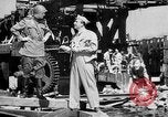 Image of American and Russian troops Germany River Elbe, 1945, second 24 stock footage video 65675055064
