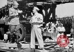 Image of American and Russian troops Germany River Elbe, 1945, second 25 stock footage video 65675055064