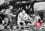Image of American and Russian troops Germany River Elbe, 1945, second 35 stock footage video 65675055064
