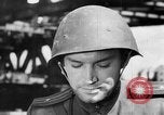 Image of American and Russian troops Germany River Elbe, 1945, second 43 stock footage video 65675055064