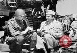 Image of American and Russian troops Germany River Elbe, 1945, second 59 stock footage video 65675055064