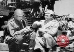 Image of American and Russian troops Germany River Elbe, 1945, second 61 stock footage video 65675055064