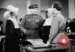 Image of Russian occupation headquarters Germany, 1945, second 14 stock footage video 65675055065