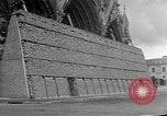 Image of Wartime protection for Cathedral of Notre-Dame  Rheims France, 1944, second 11 stock footage video 65675055077