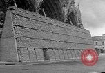 Image of Wartime protection for Cathedral of Notre-Dame  Rheims France, 1944, second 12 stock footage video 65675055077