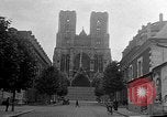 Image of Wartime protection for Cathedral of Notre-Dame  Rheims France, 1944, second 13 stock footage video 65675055077