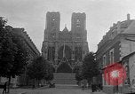 Image of Wartime protection for Cathedral of Notre-Dame  Rheims France, 1944, second 17 stock footage video 65675055077