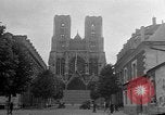 Image of Wartime protection for Cathedral of Notre-Dame  Rheims France, 1944, second 19 stock footage video 65675055077