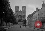 Image of Wartime protection for Cathedral of Notre-Dame  Rheims France, 1944, second 34 stock footage video 65675055077