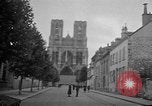 Image of Wartime protection for Cathedral of Notre-Dame  Rheims France, 1944, second 35 stock footage video 65675055077