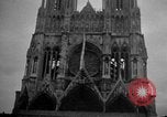 Image of Wartime protection for Cathedral of Notre-Dame  Rheims France, 1944, second 41 stock footage video 65675055077