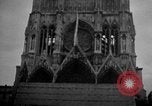 Image of Wartime protection for Cathedral of Notre-Dame  Rheims France, 1944, second 42 stock footage video 65675055077