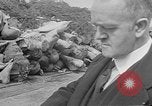 Image of British MPs at Concentration camp Buchenwald Germany, 1945, second 30 stock footage video 65675055081