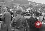 Image of British MPs at Concentration camp Buchenwald Germany, 1945, second 33 stock footage video 65675055081
