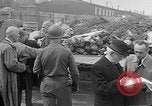 Image of British MPs at Concentration camp Buchenwald Germany, 1945, second 35 stock footage video 65675055081