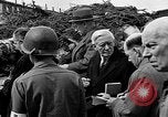 Image of British MPs at Concentration camp Buchenwald Germany, 1945, second 42 stock footage video 65675055081