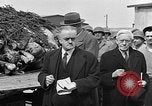 Image of British MPs at Concentration camp Buchenwald Germany, 1945, second 53 stock footage video 65675055081