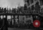 Standbild anglo-amerikanischen NS-Internierungslager Vittel Frankreich, 1944, aus Sekunde 49 historischem Filmmaterial Videoclip 65675055087