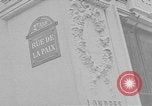Image of American Embassy reopened in Paris France Paris France, 1944, second 1 stock footage video 65675055091