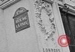 Image of American Embassy reopened in Paris France Paris France, 1944, second 4 stock footage video 65675055091