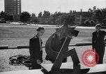 Image of Russian monument Czechoslovakia, 1946, second 5 stock footage video 65675055104