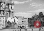 Image of church of Tyn Prague Czechoslovakia, 1946, second 53 stock footage video 65675055106